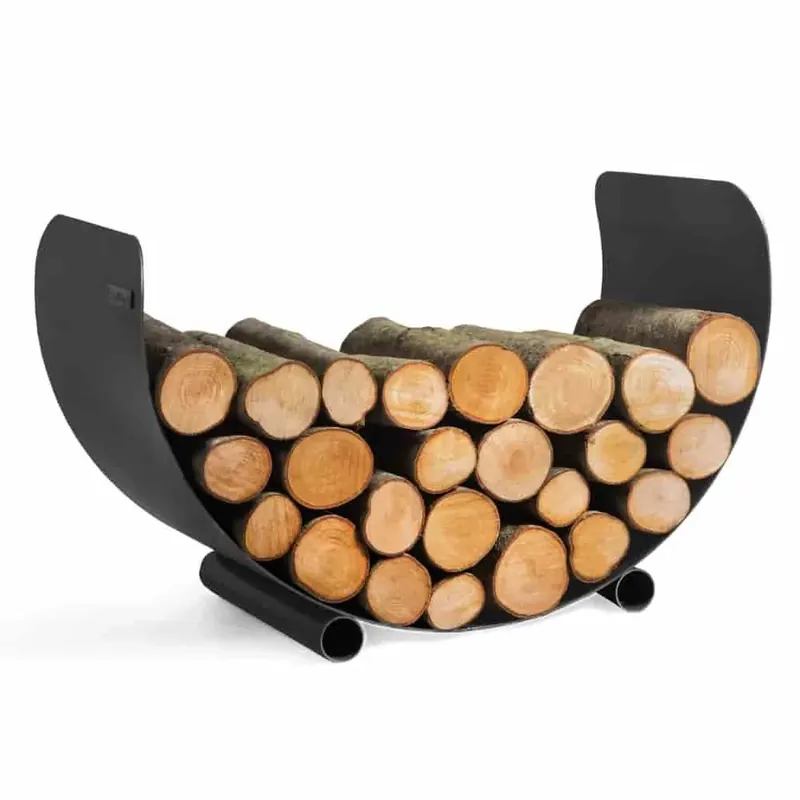 Direktkauf Kaminholzregal Stahl, Brennholzregal, Holzstapelhilfe, 70x45cm